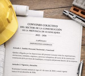 Lee más sobre el artículo Convenio Colectivo del Sector de la Construcción de la Provincia de Guadalajara