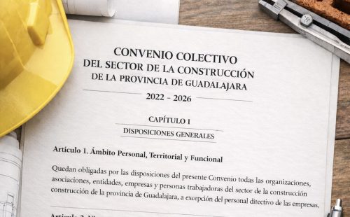 Convenio Colectivo del Sector de la Construcción de la Provincia de Guadalajara